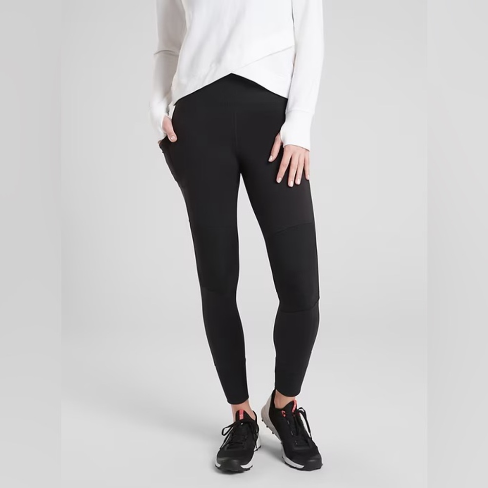 Athleta Black Excursion Hybrid Tight Size S